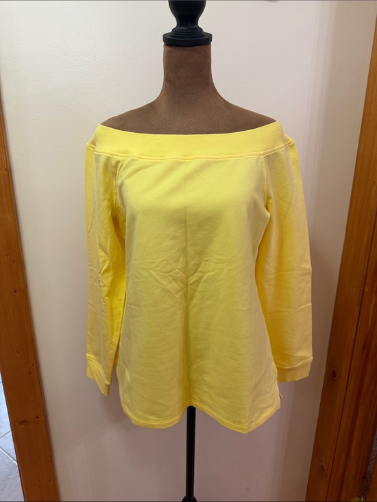 Boston Proper Tops - Boston Proper Yellow Off-Shoulder Blouse. NWOT. Size S